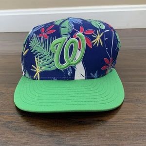 Washington Nationals New Era 950 Hawaiian Baseball Cap Hat Strapback Sz M-L